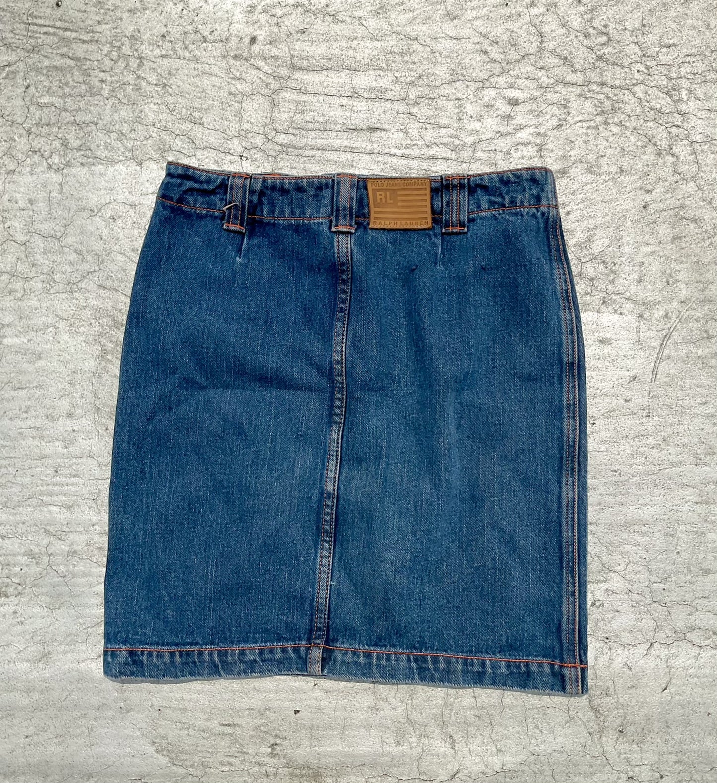 Ralph Lauren Denim Pocket Skirt