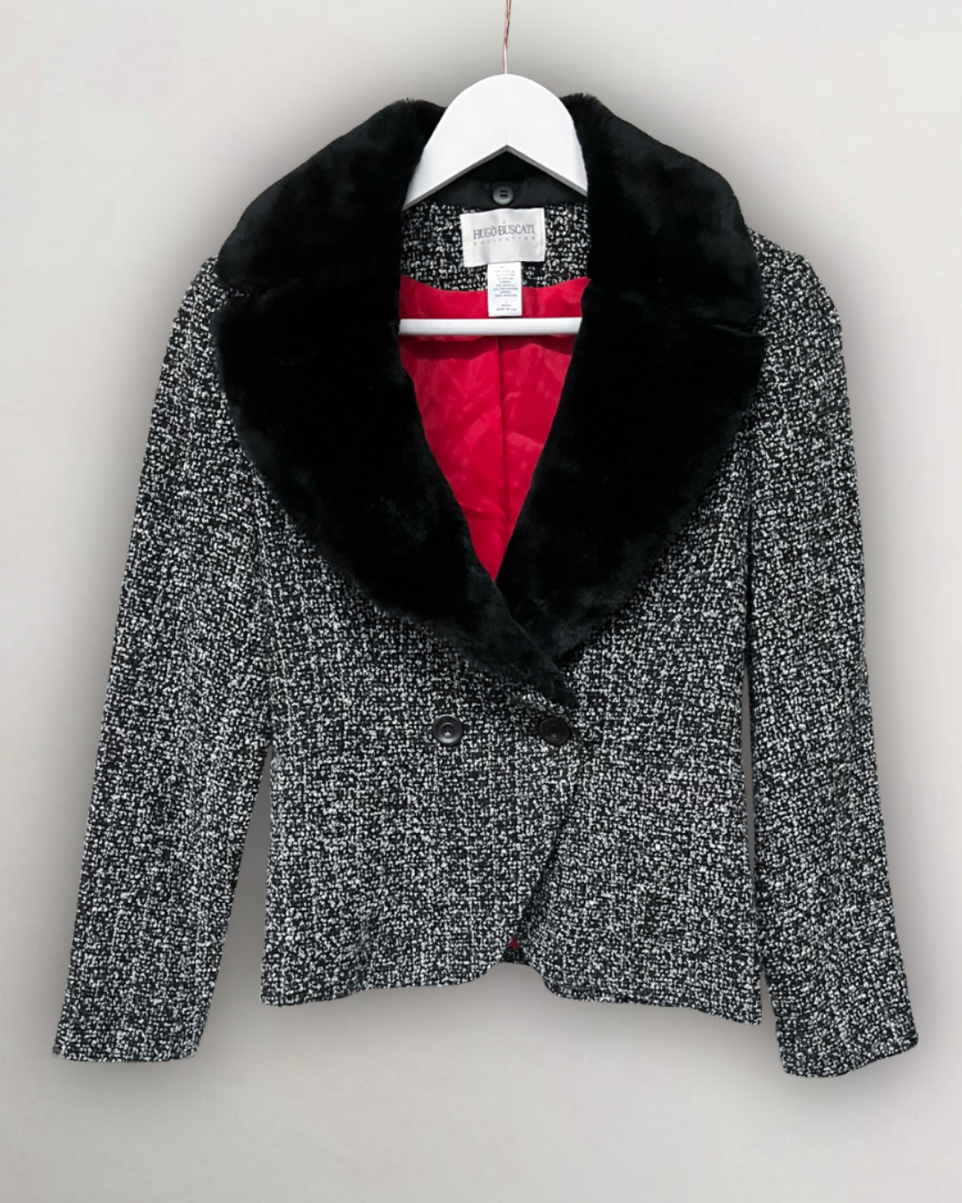 Fur Trim Blazer