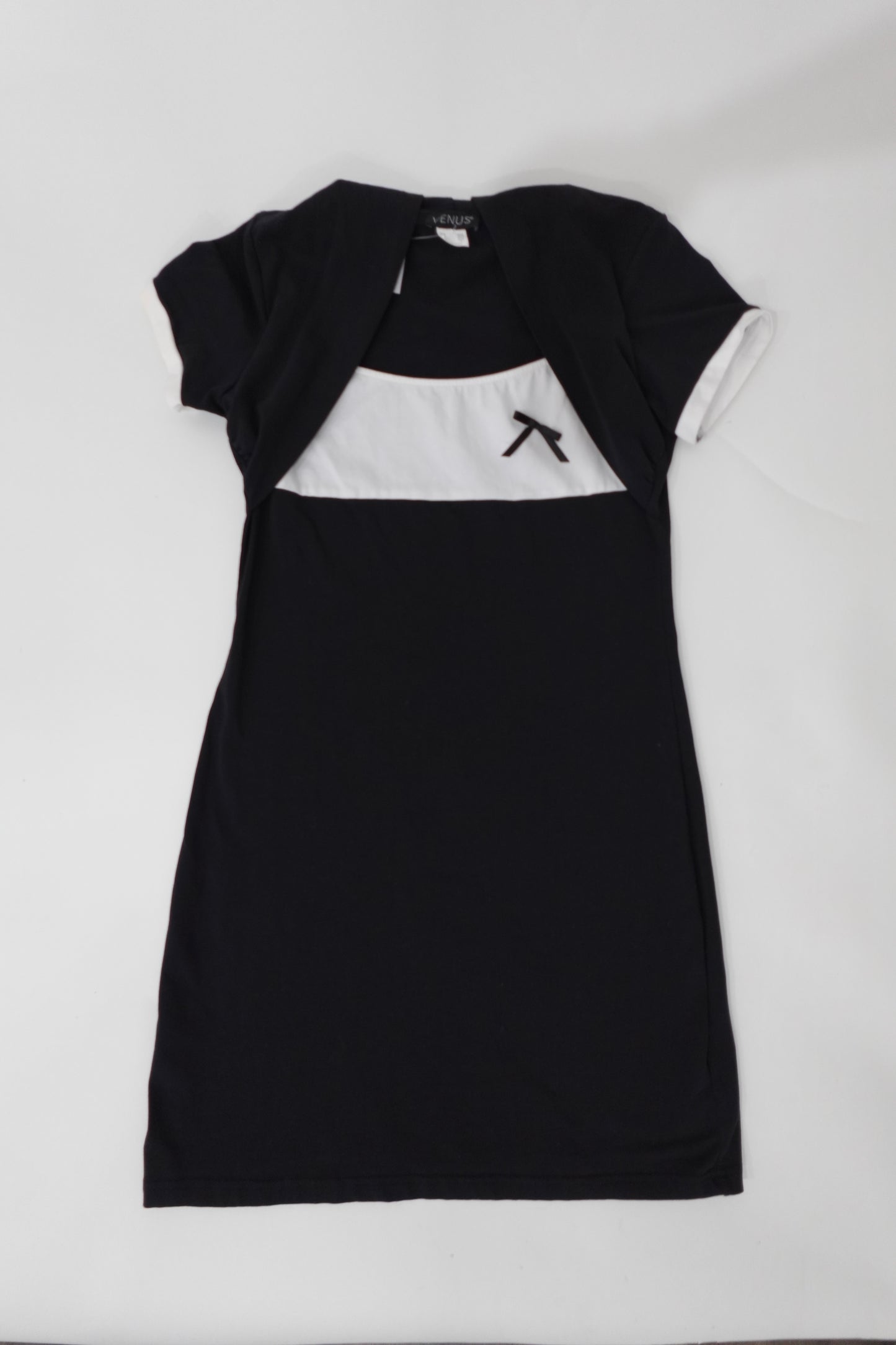 Venus 2000s B&W Mini Dress