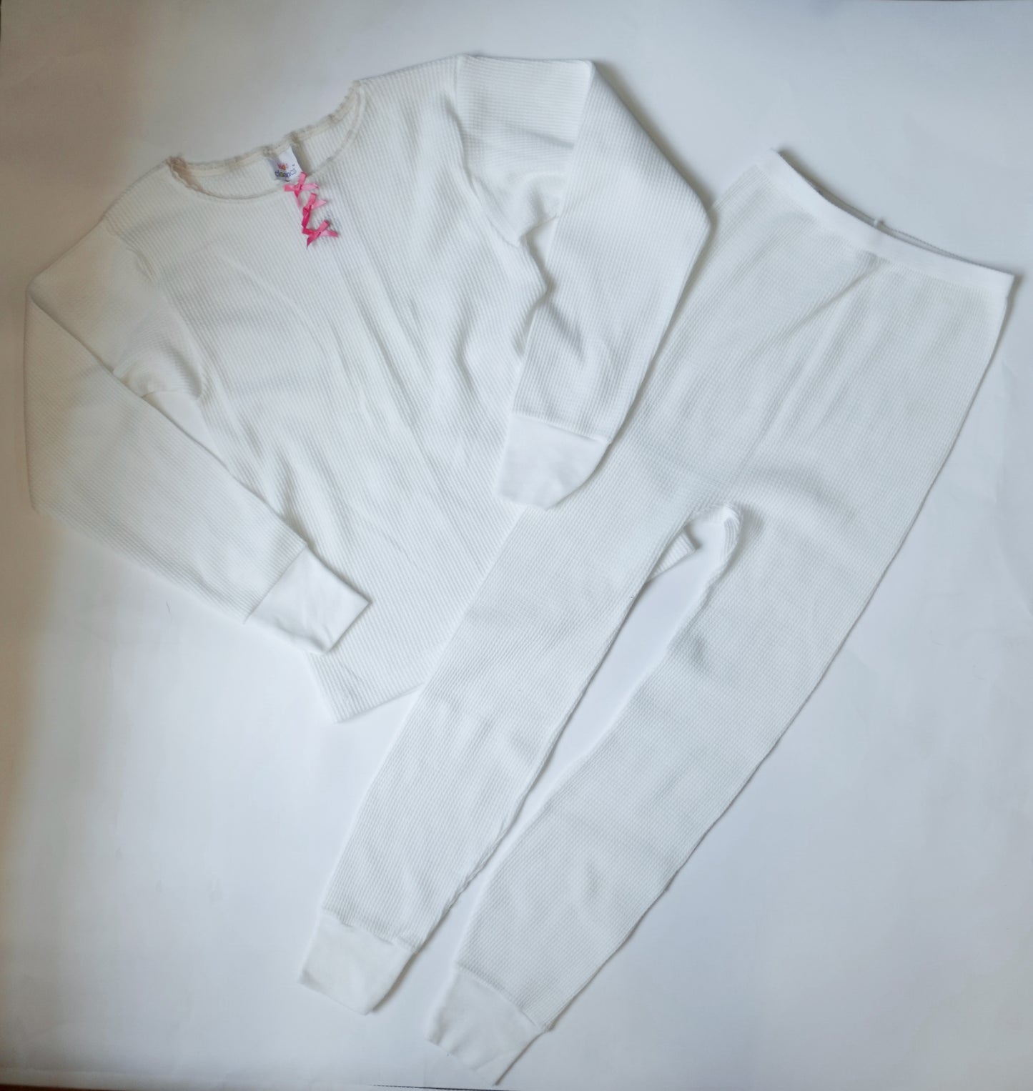 vintage waffle knit set