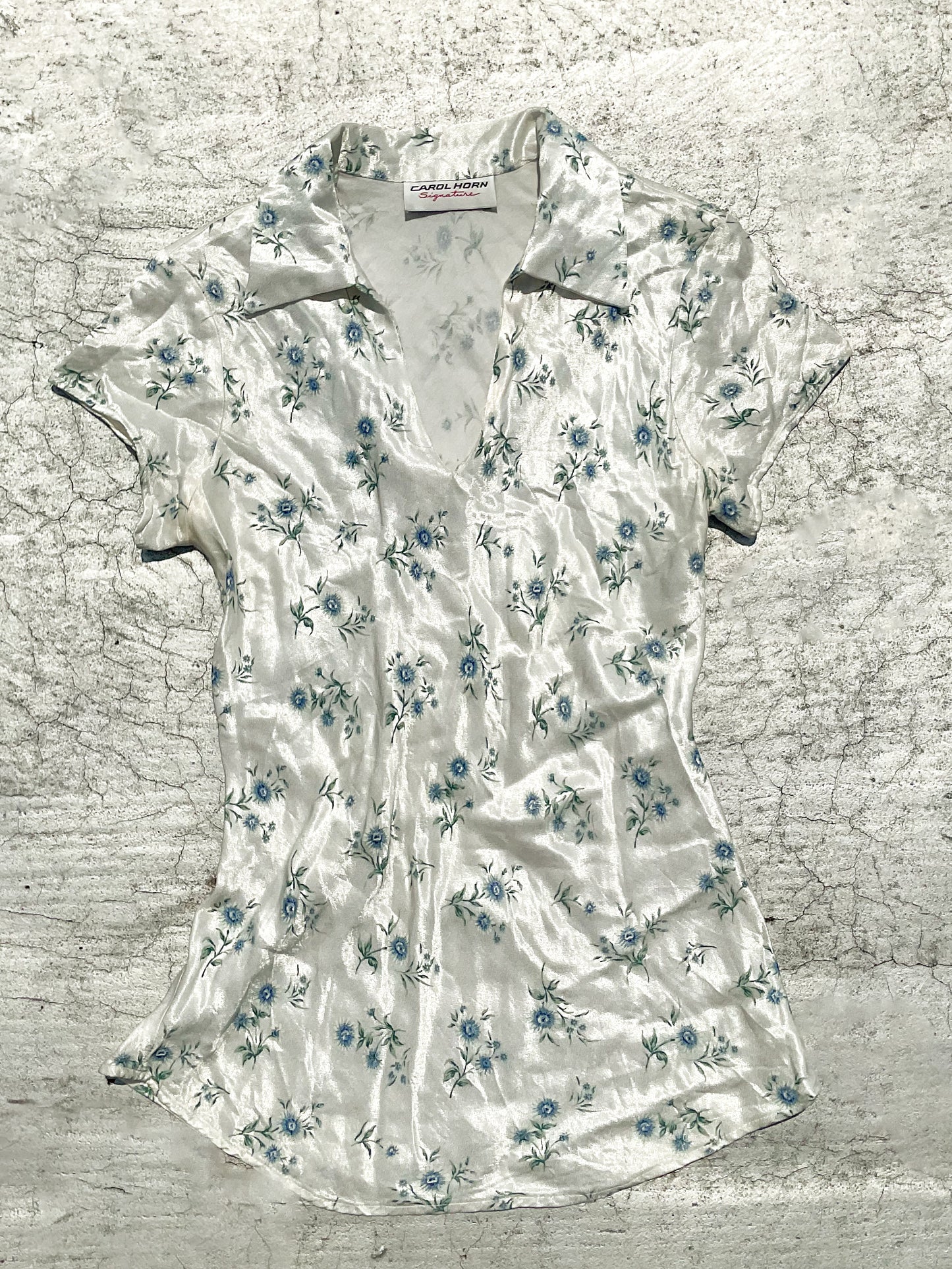 Carol Horn Signature Satiny Blouse