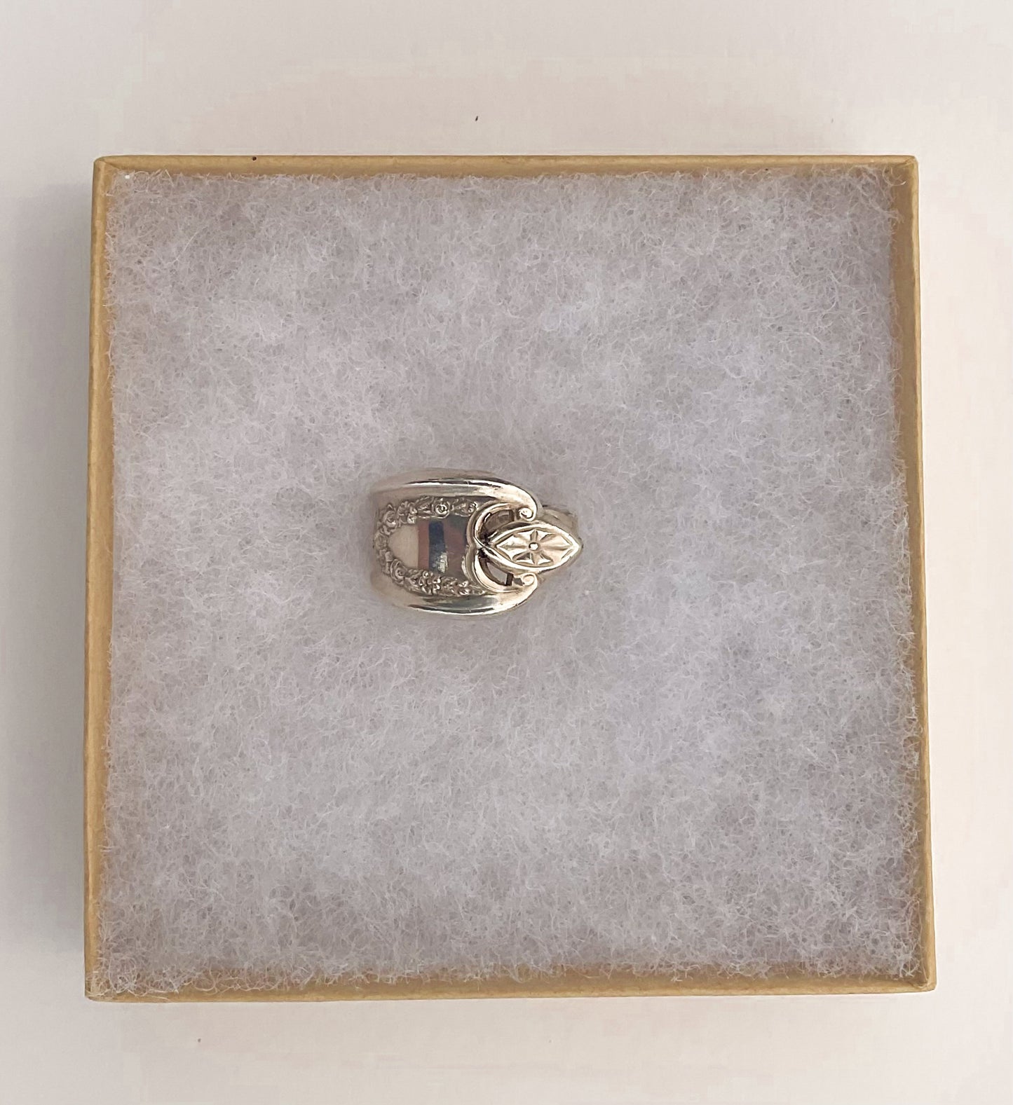 Sterling Silver Spoon Ring