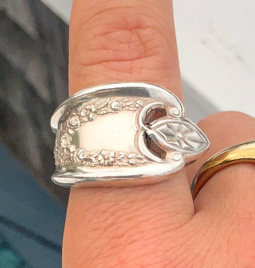 Sterling Silver Spoon Ring