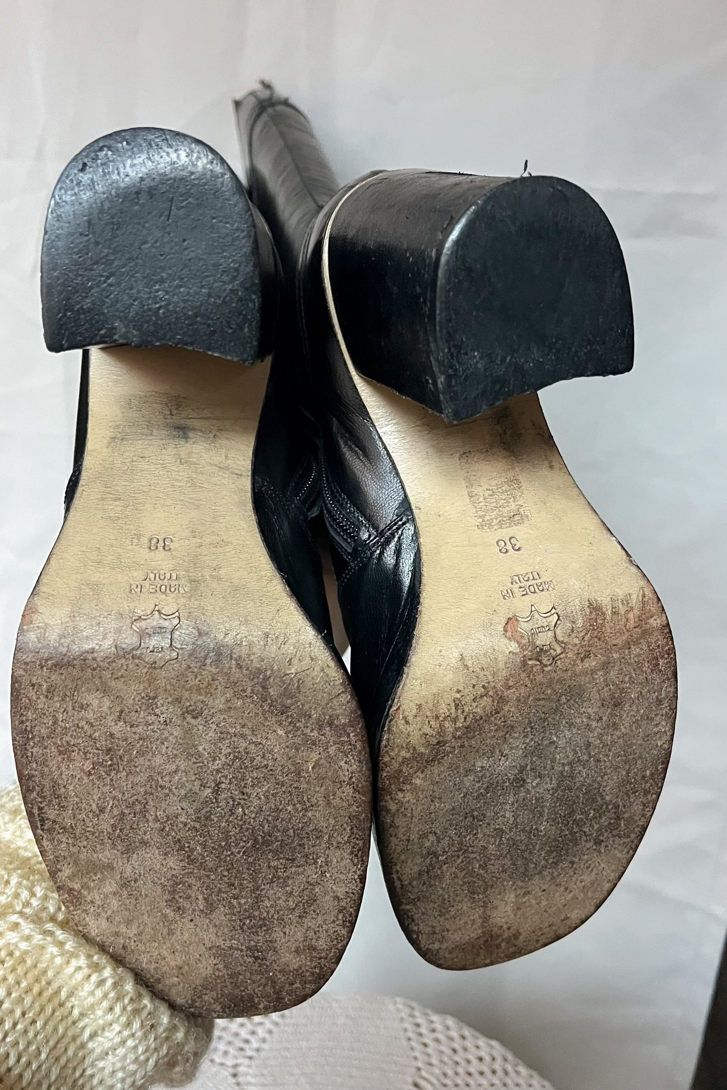 Vintage Italian Leather Boots