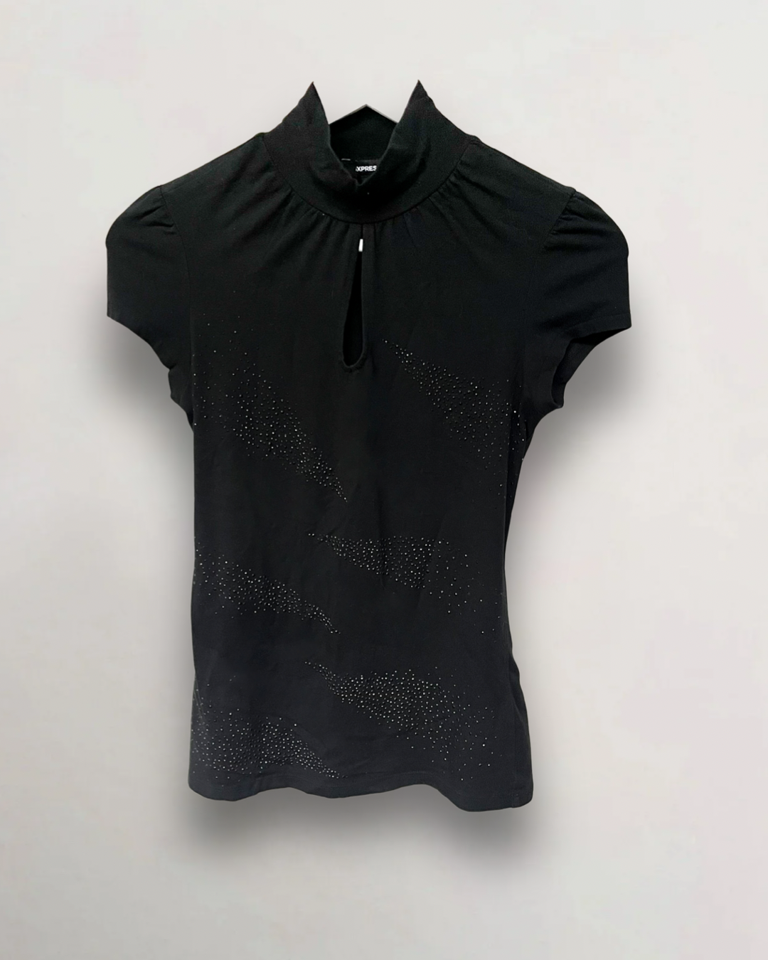 Sparkle Keyhole Y2K top