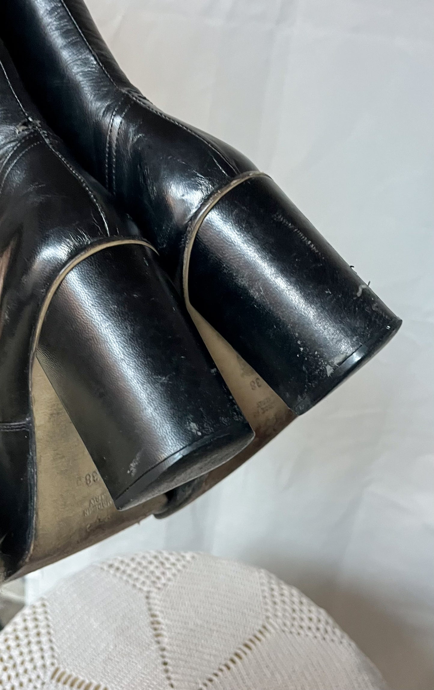 Vintage Italian Leather Boots