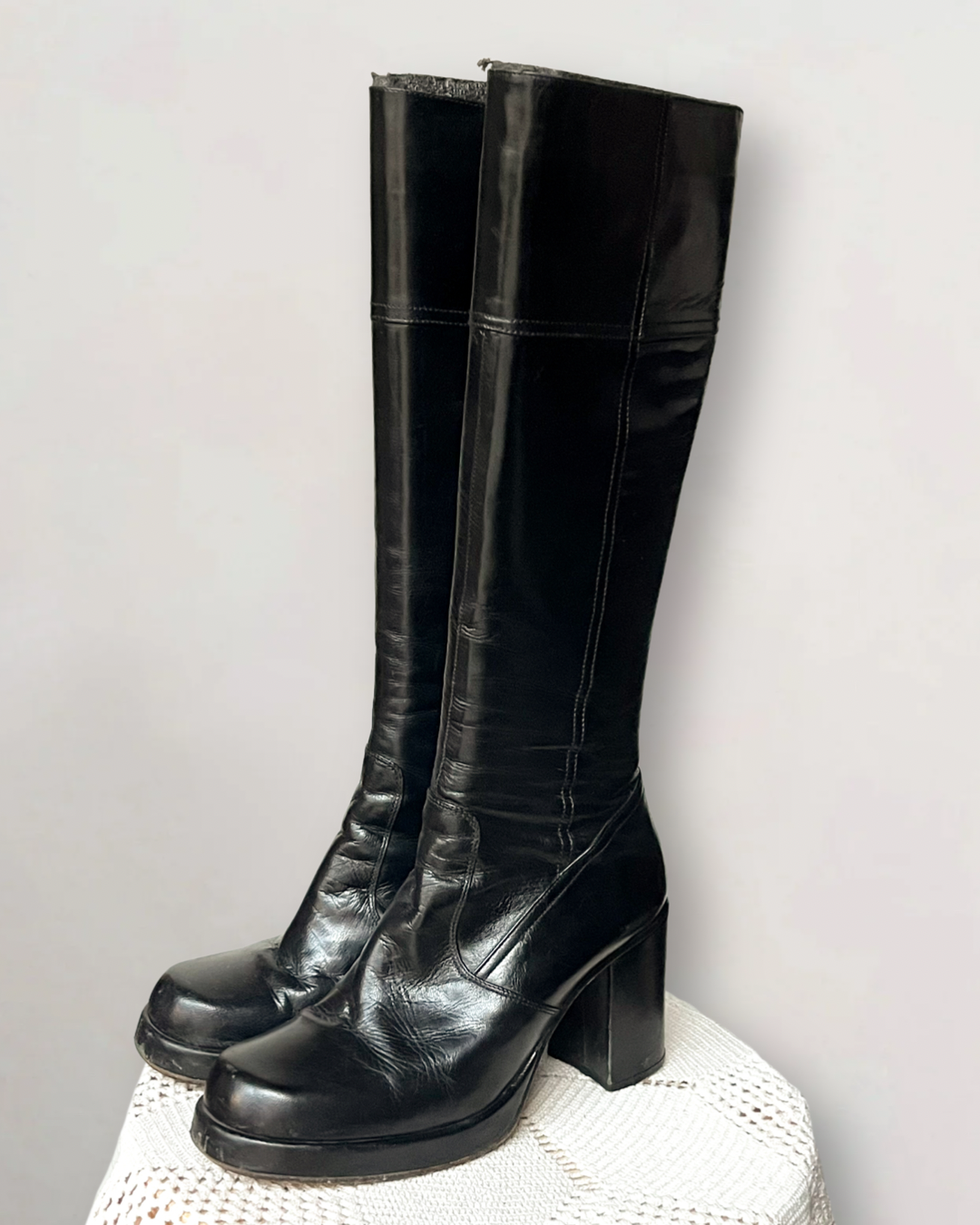 Vintage Italian Leather Boots
