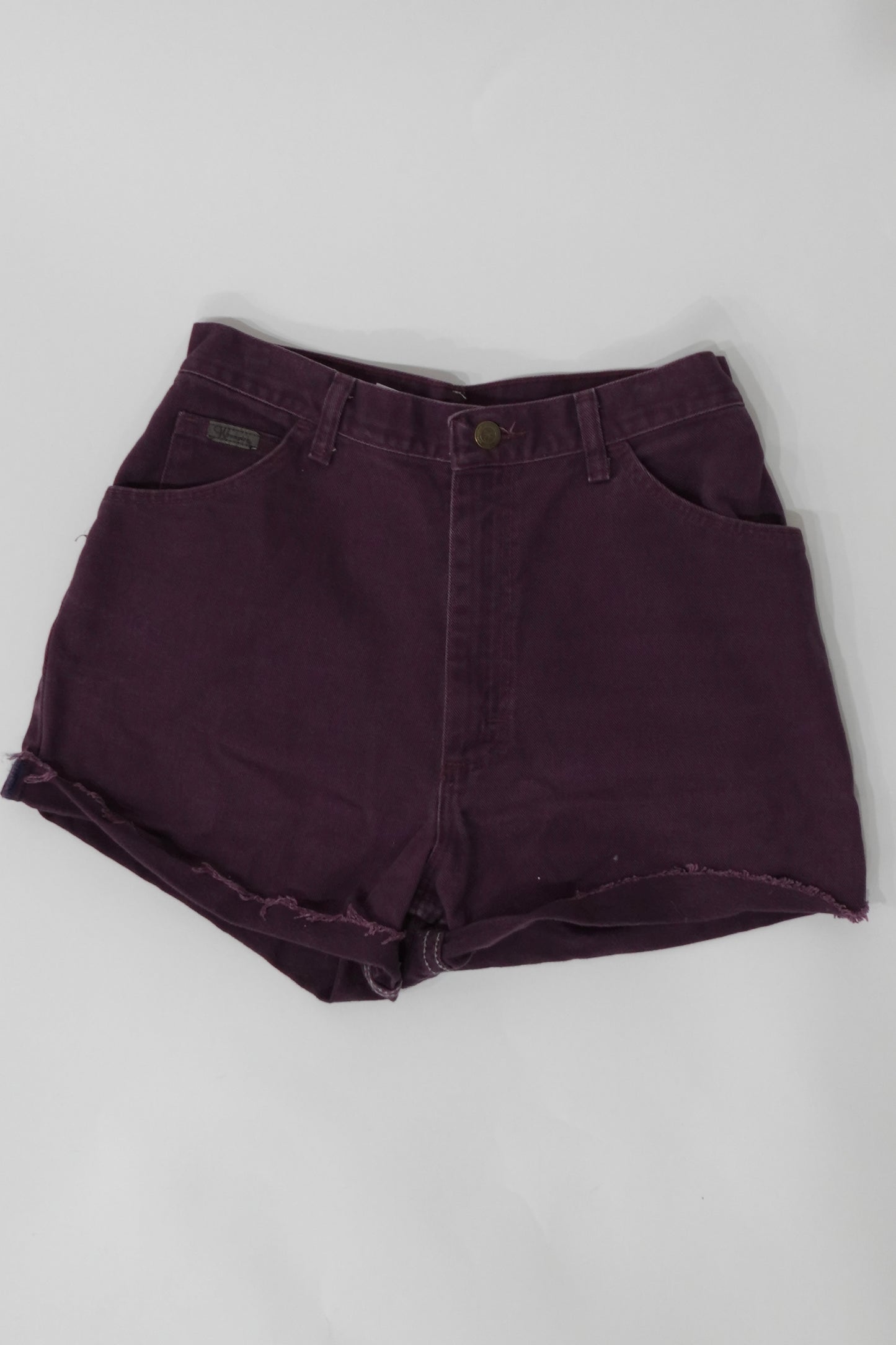 Vintage Plum Wrangler Shorts