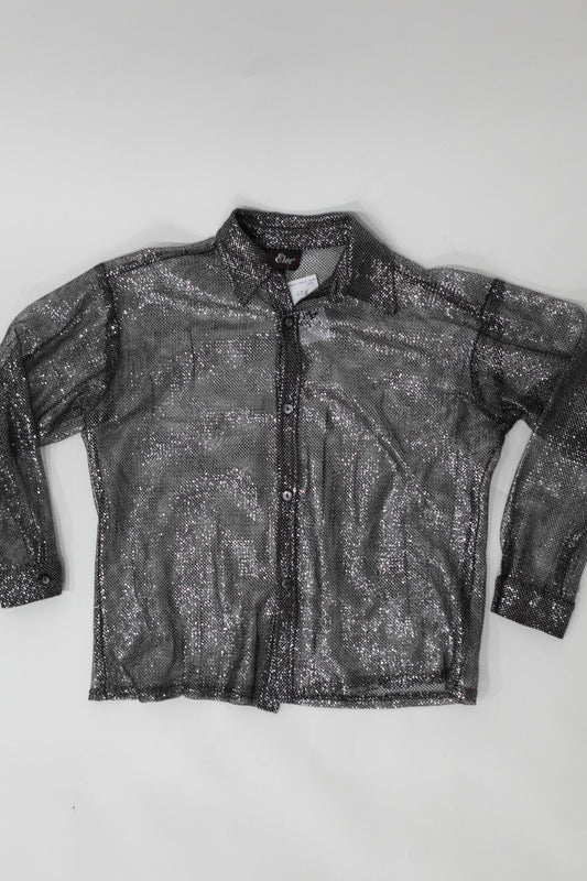 Vintage Elee Sparkle Chainmail Blouse