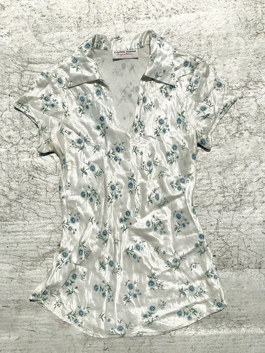 Carol Horn Signature Satiny Blouse