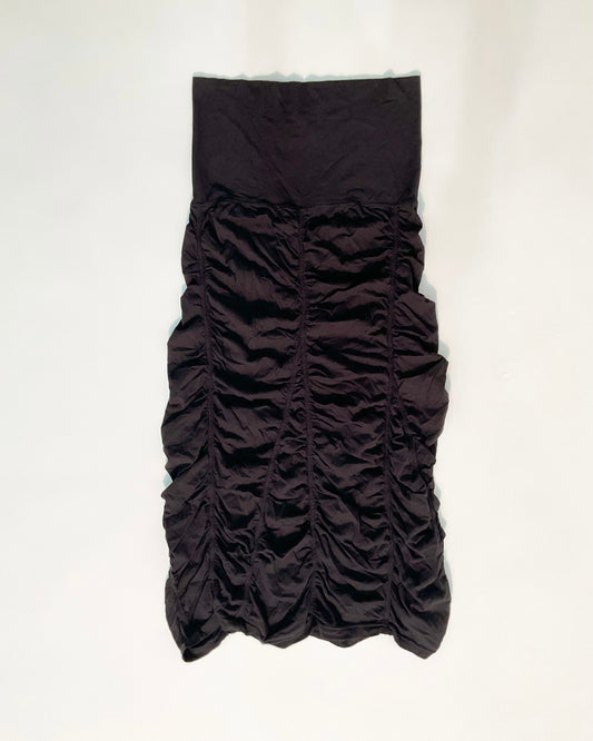 Scrunchie Black Skirt