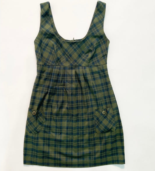 Rachel Green Plaid Mini Dress