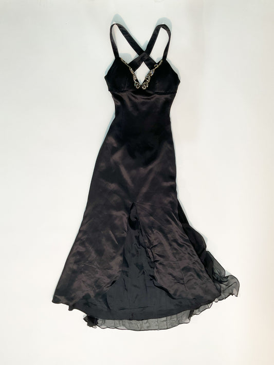 Jovani 00's Black Cocktail Dress