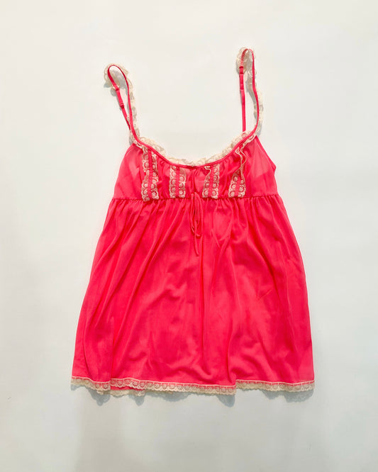 VS Ruched Lace Tank