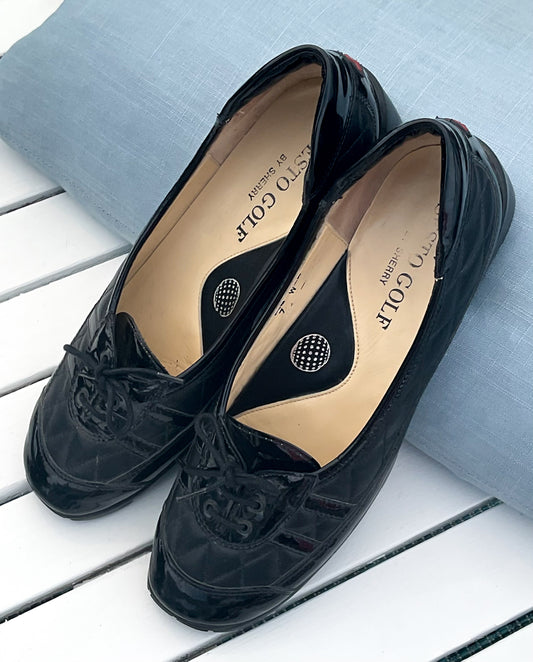 Sesto Golf Italian Sneaker Flat