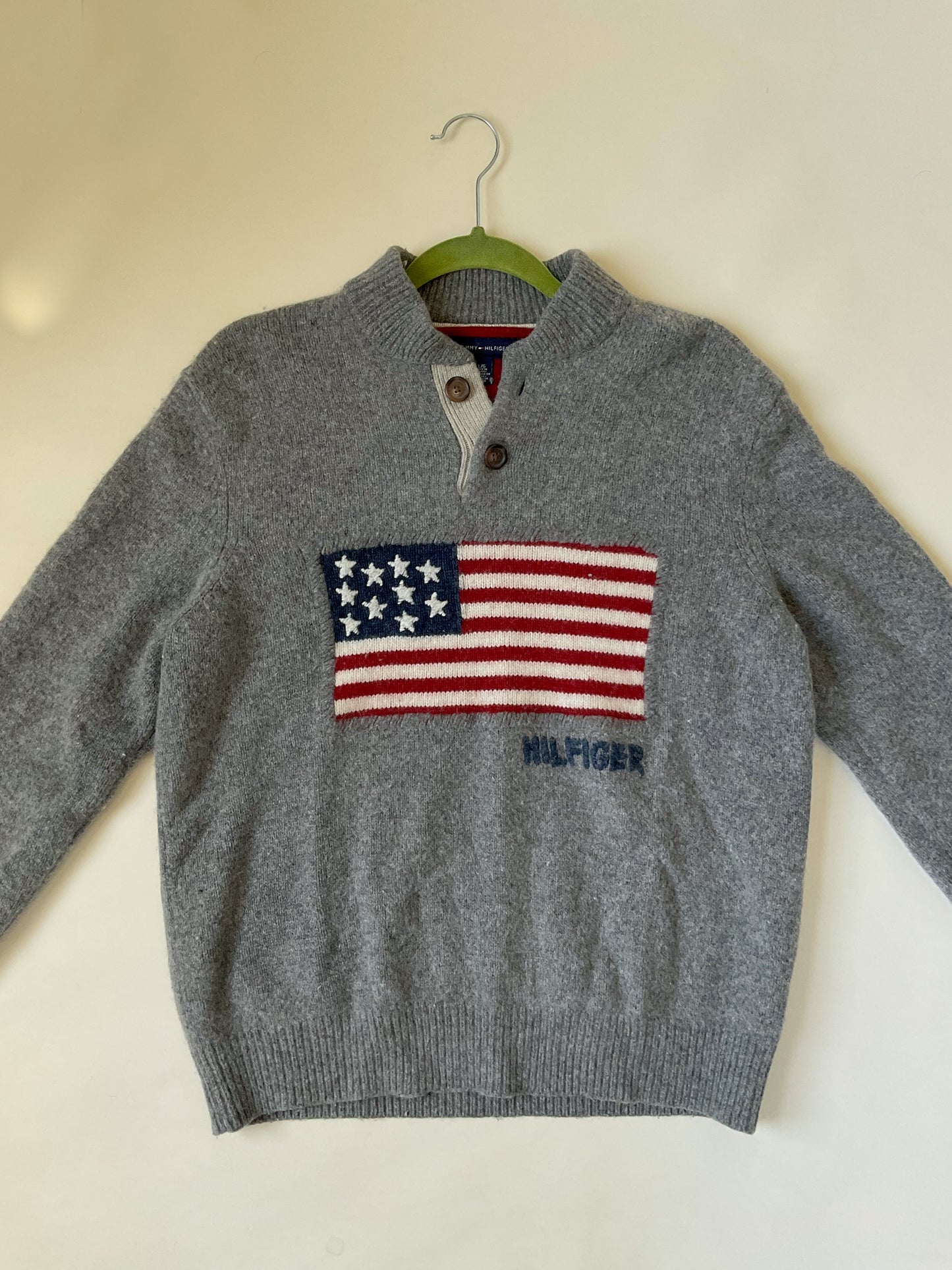 Tommy Hilfiger American Flag Sweater
