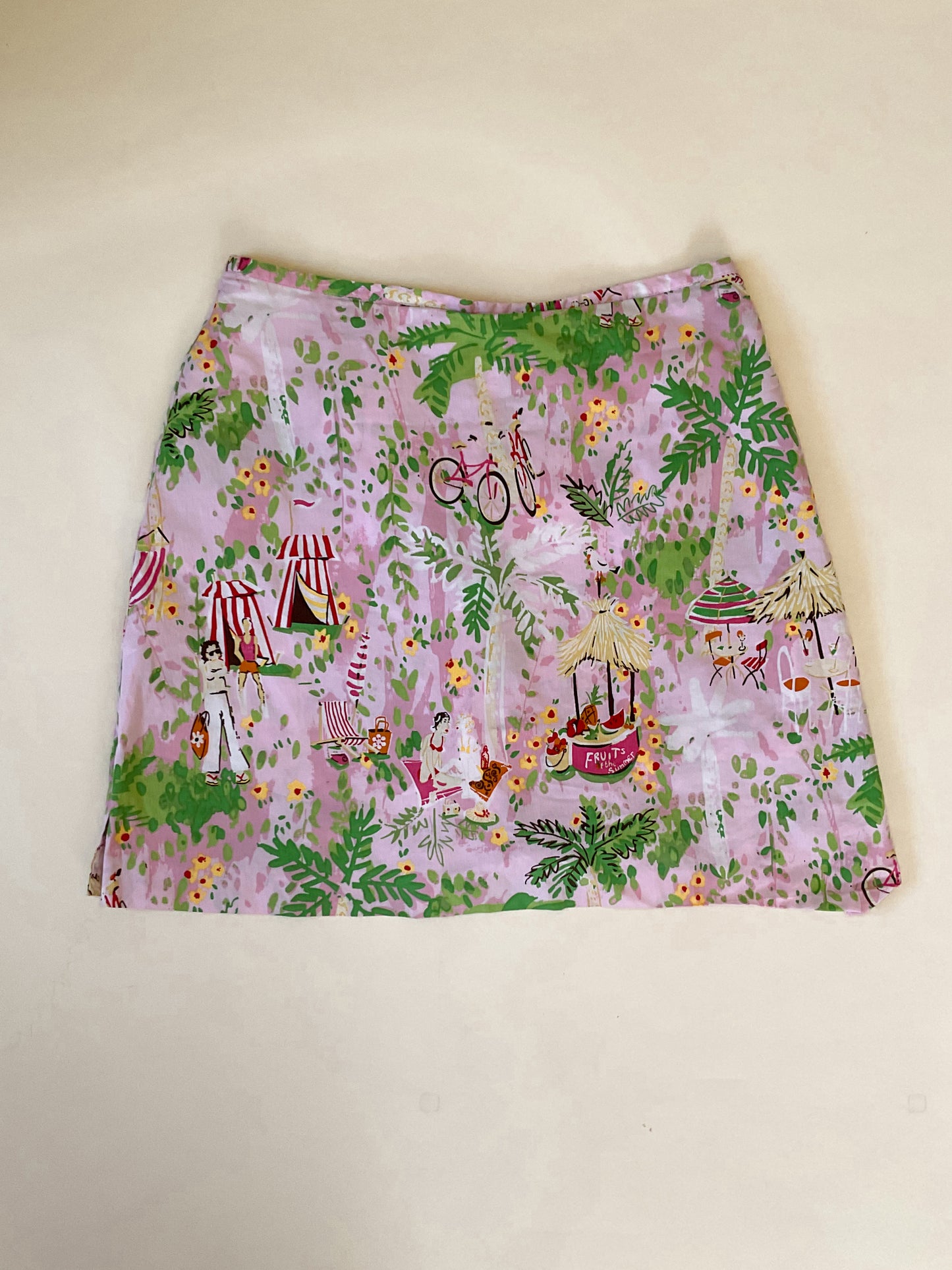 Vintage Summer Circus Skirt