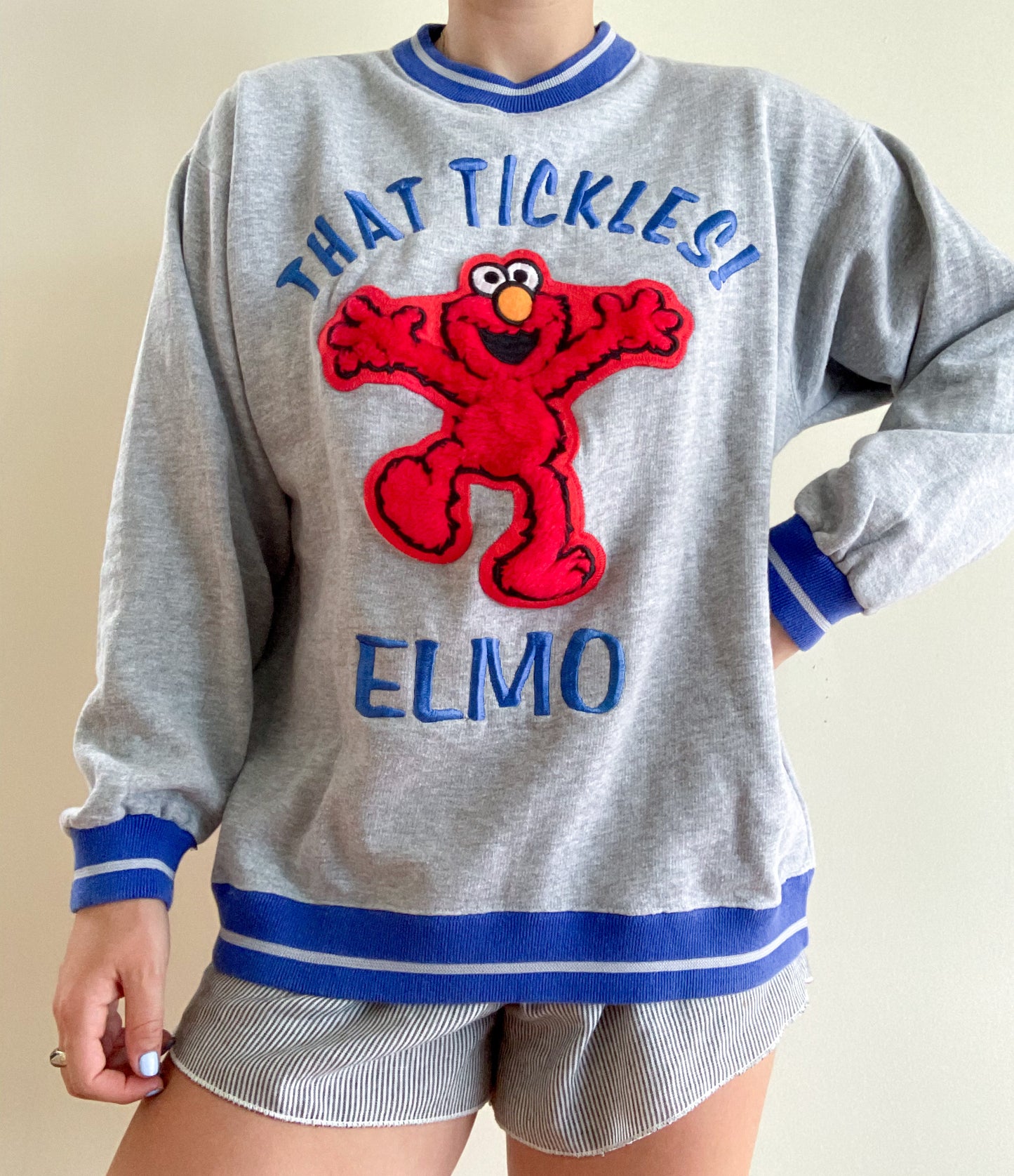 Vintage That Tickles Elmo! Crew