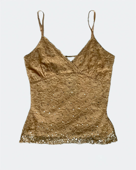 I.N.C Lace and Sparkle Tank