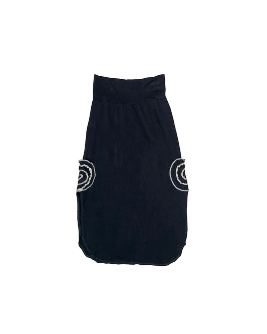 y2k SF Floral Pocket Maxi Skirt